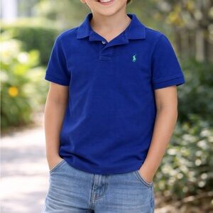 Polo by Ralph Lauren Kids Royal Blue Polo Shirt